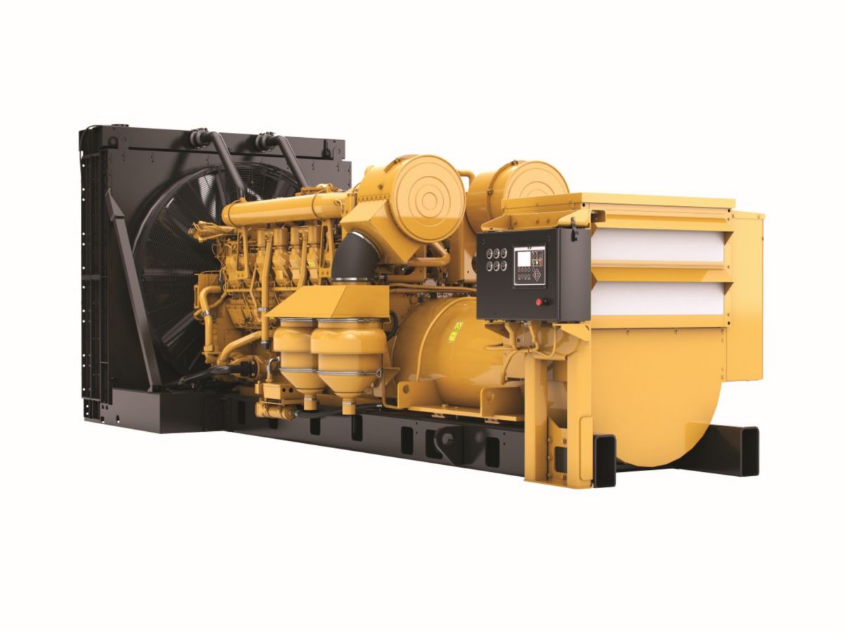 CAT Diesel Generator Set with Dynamic Gas Blending 3516B